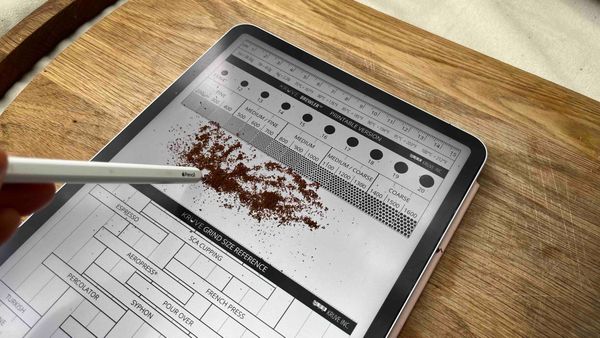 Measure Coffee Grind Size with iPad and iPhone